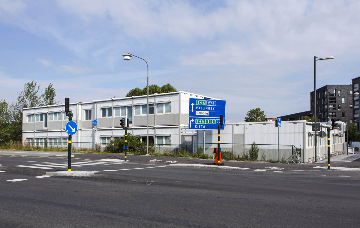 Förskolepaviljong i moduler från Expandia, Förskolan dartanjangsgata i Mariehäll
