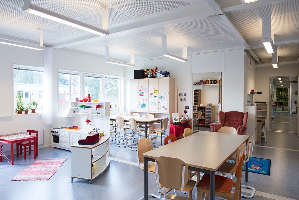 Stora lekytor i Högalids förskola i Trelleborg, Expandias moduler