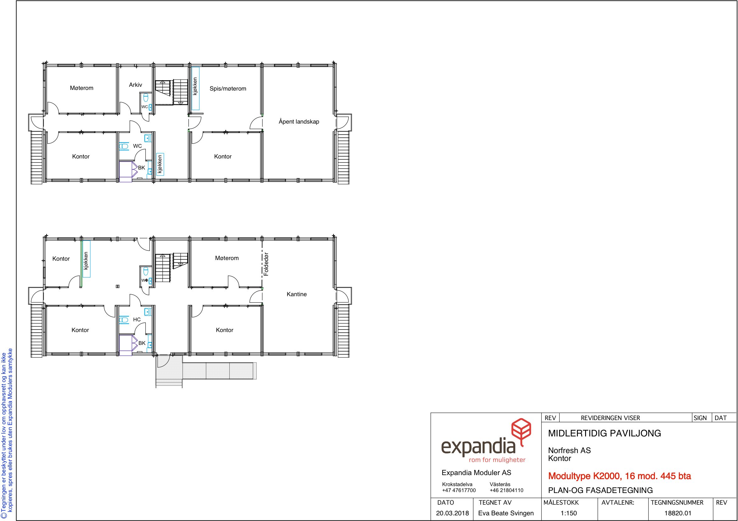 Norfresh trading plantegning